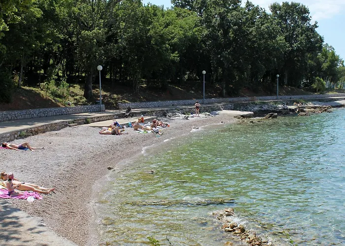 Apartament Seaside With A Swimming Pool Njivice, Krk - 21421